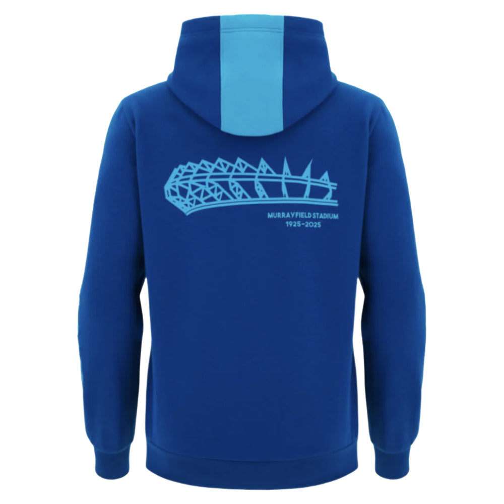 2025-2026 Scotland Rugby Leisure Hooded Sweatshirt (Navy) Product - Hoodies Macron