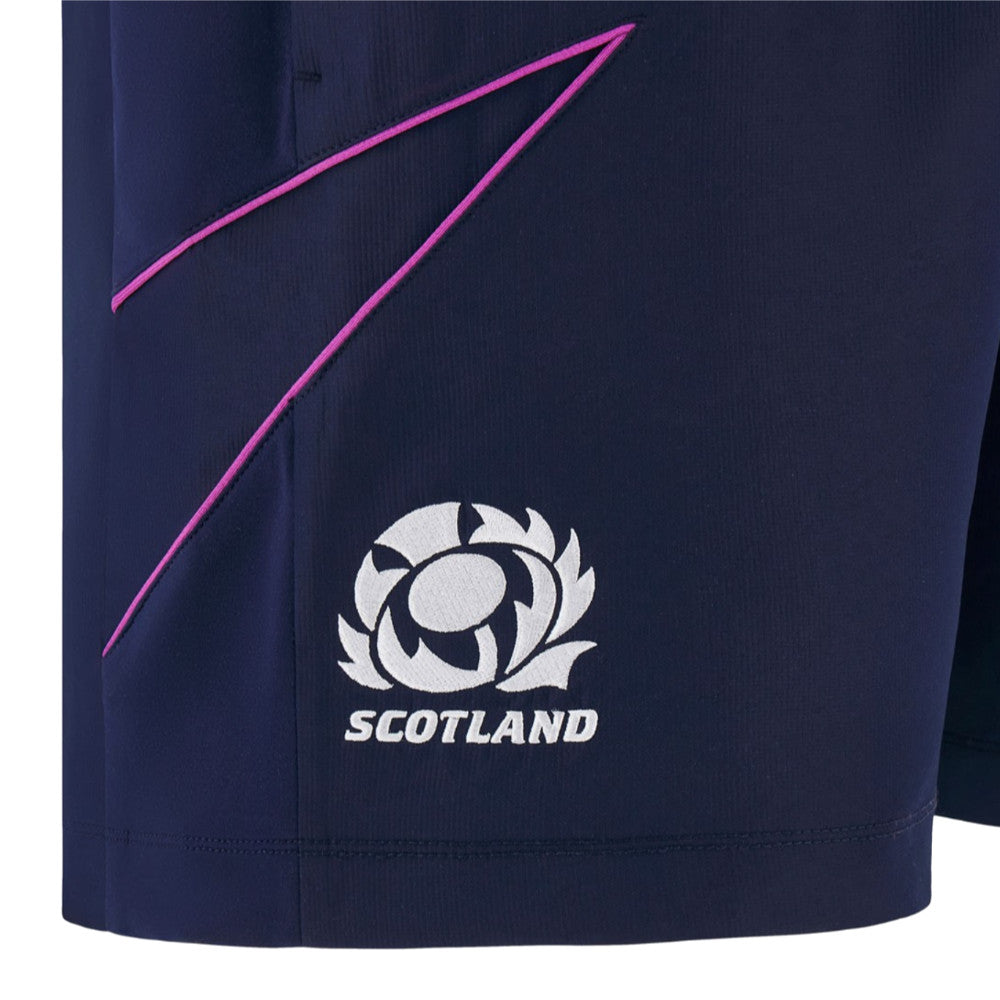 2025-2026 Scotland Rugby Training Bermuda Shorts (Navy) Product - Shorts Macron