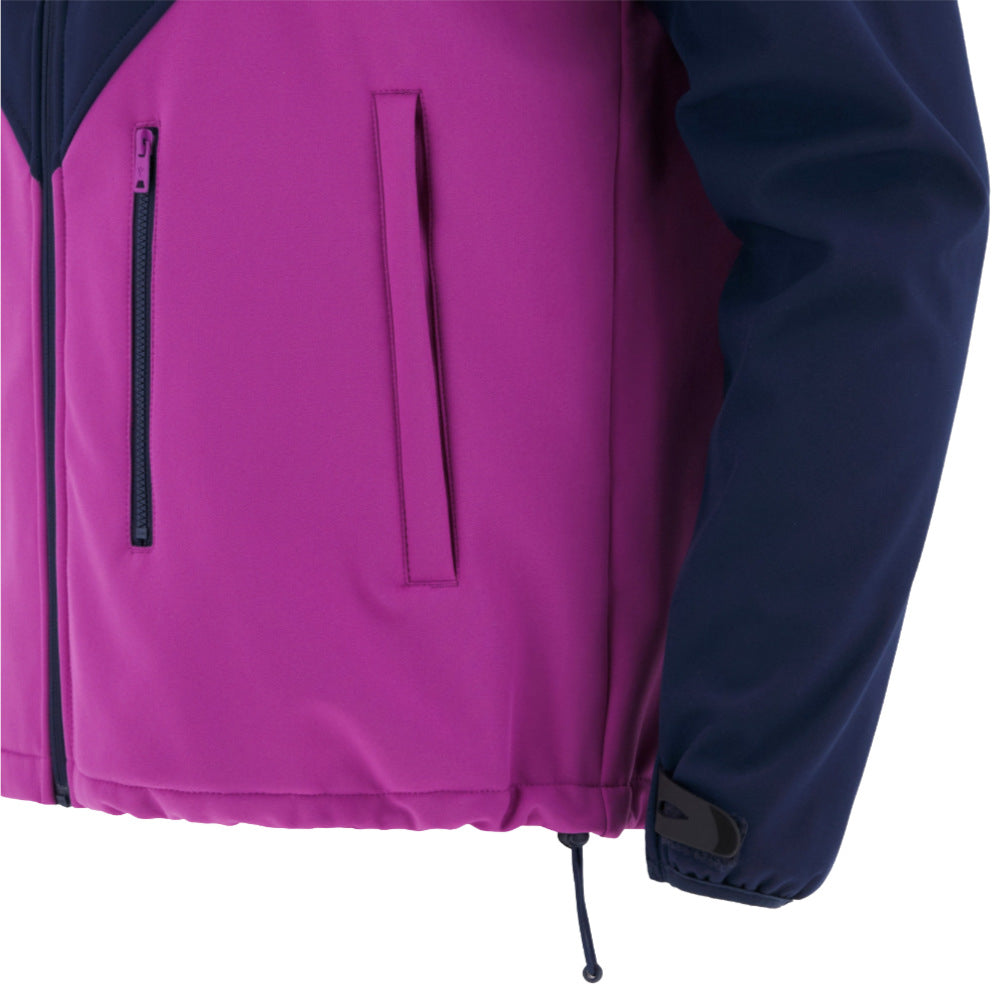 2025-2026 Scotland Rugby Softshell Jacket (Navy) - Kids Product - Jackets Macron