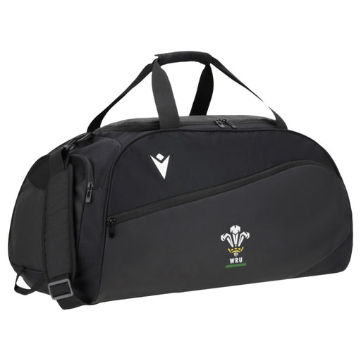 2025-2026 Wales WRU Ath Gym Bag (Black) - Large Product - Bags Macron