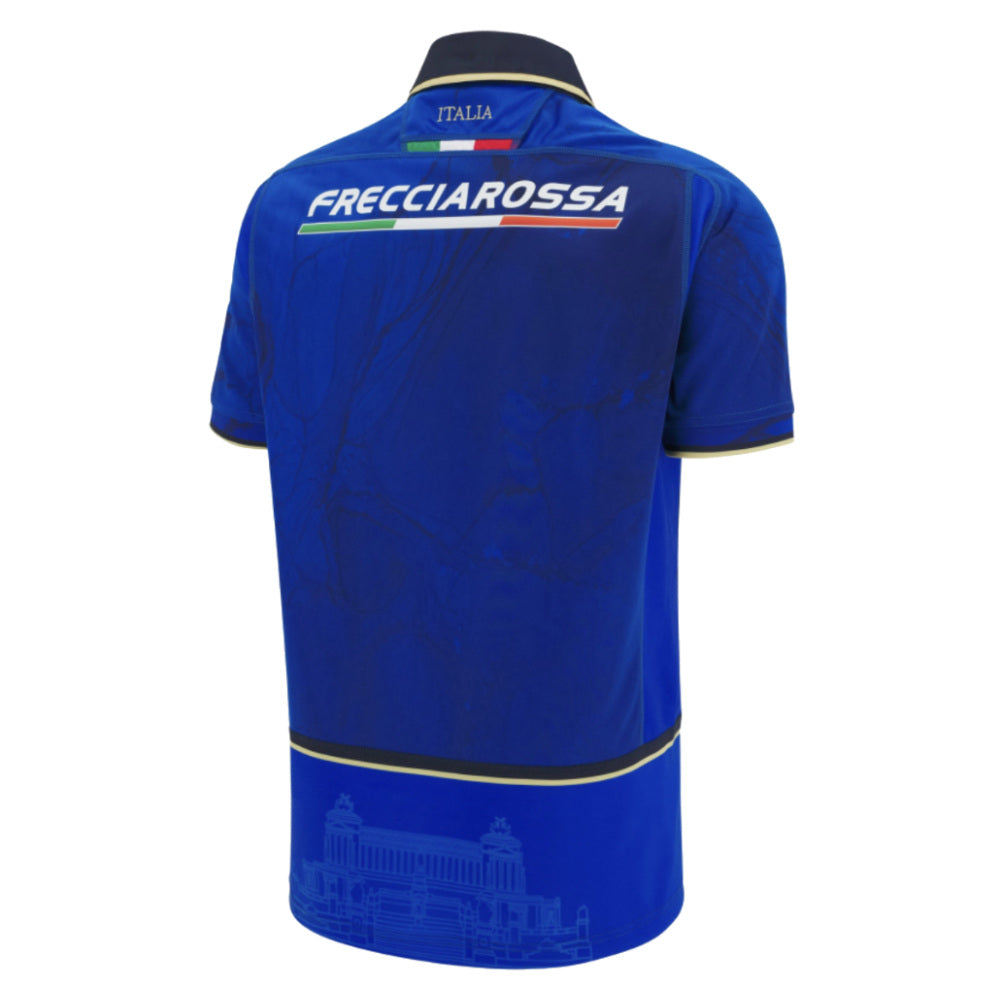 2025-2026 Italy FIR Rugby Home Shirt (Kids) Product - Football Shirts Macron