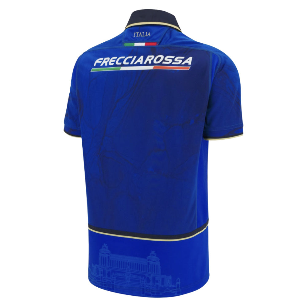 2025-2026 Italy FIR Rugby Home Replica Shirt Product - Football Shirts Macron