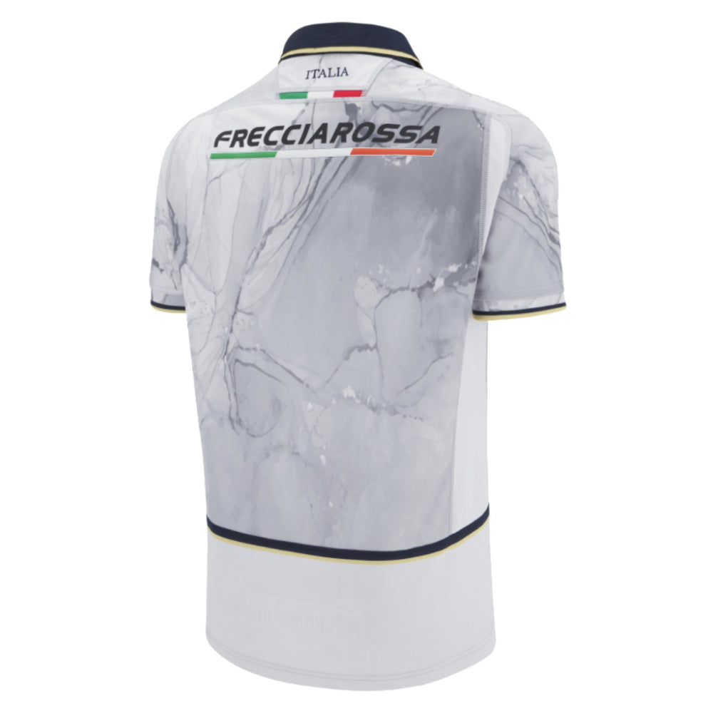 2025-2026 Italy FIR Away Rugby Shirt (Kids) Product - Football Shirts Macron