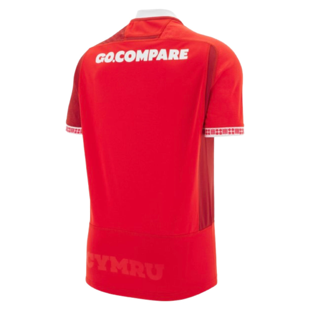 2025-2026 Wales WRU Home Rugby Shirt (Kids) Product - Football Shirts Macron