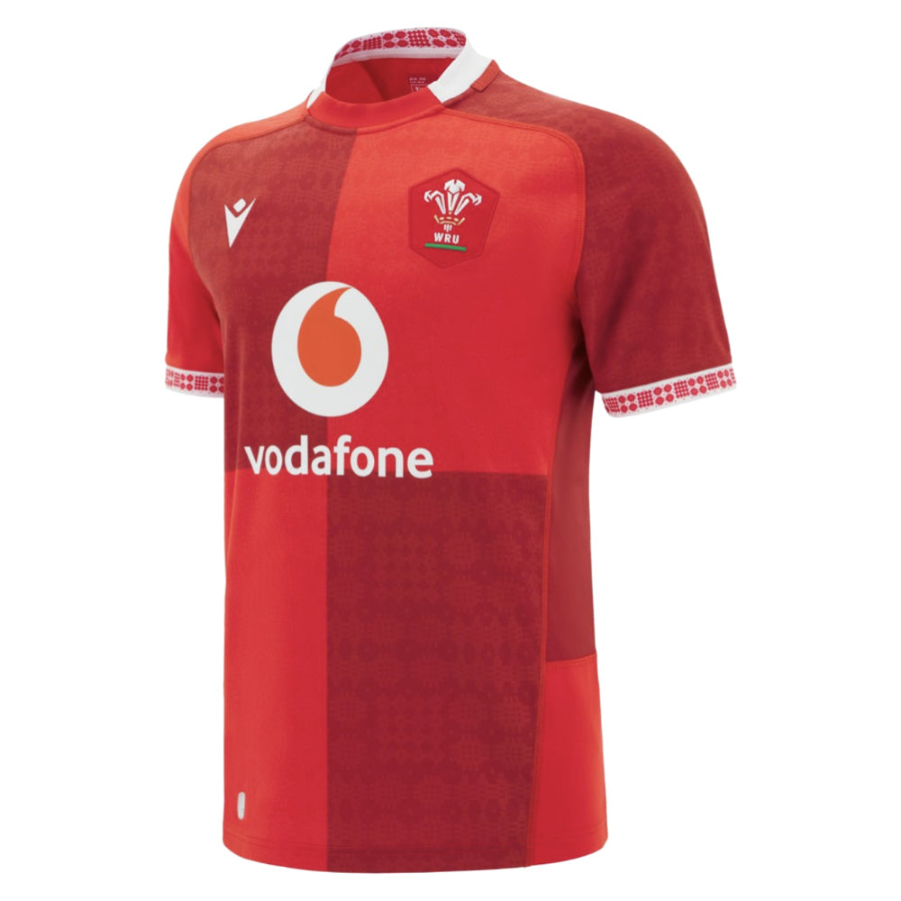 2025-2026 Wales WRU Home Rugby Shirt (Kids) Product - Football Shirts Macron