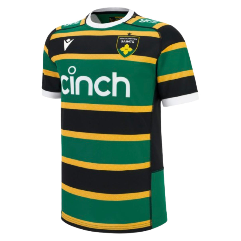 2025-2026 Northampton Saints Home Shirt Product - Football Shirts Macron