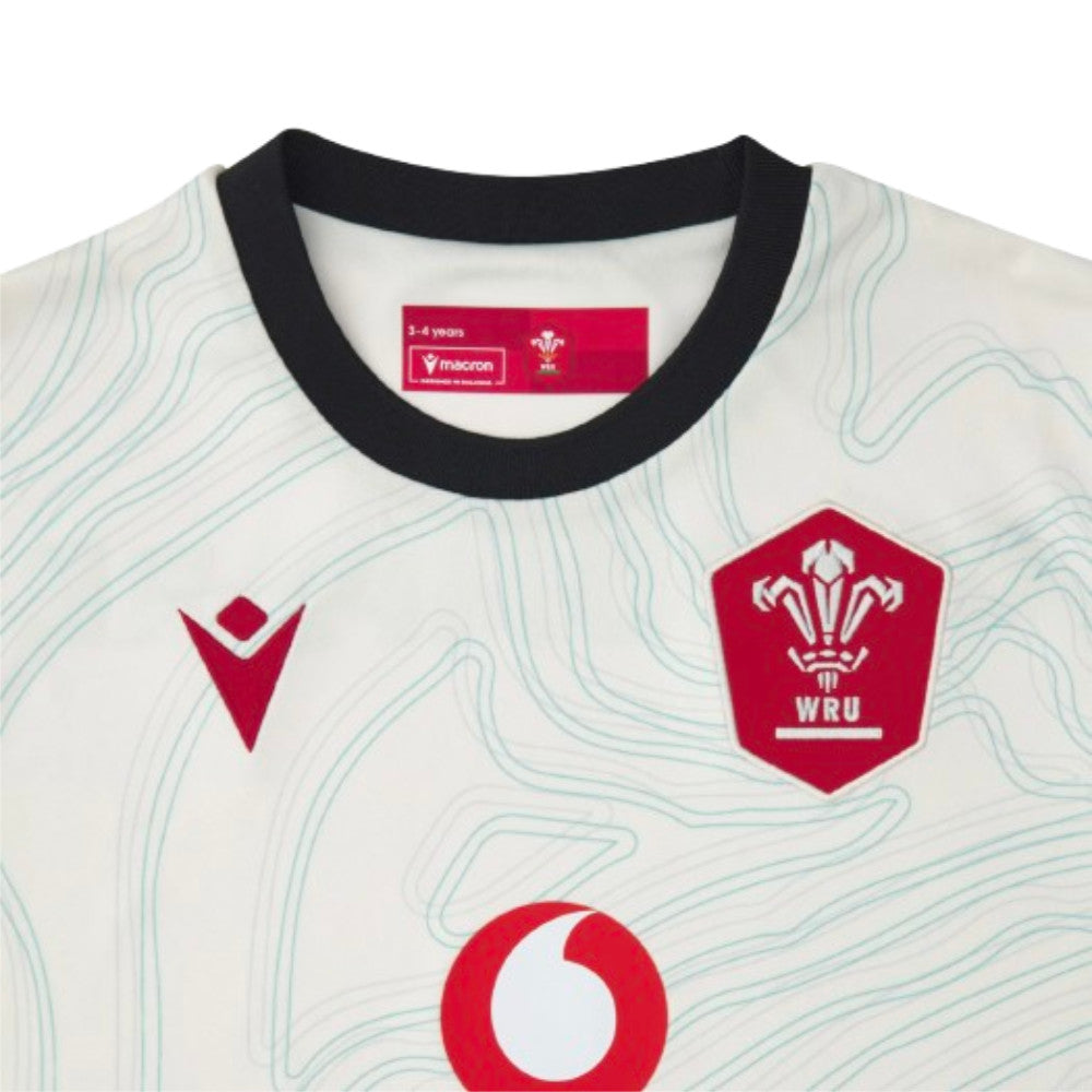 2025-2026 Wales WRU Away Mini Rugby Shirt Product - Football Shirts Macron