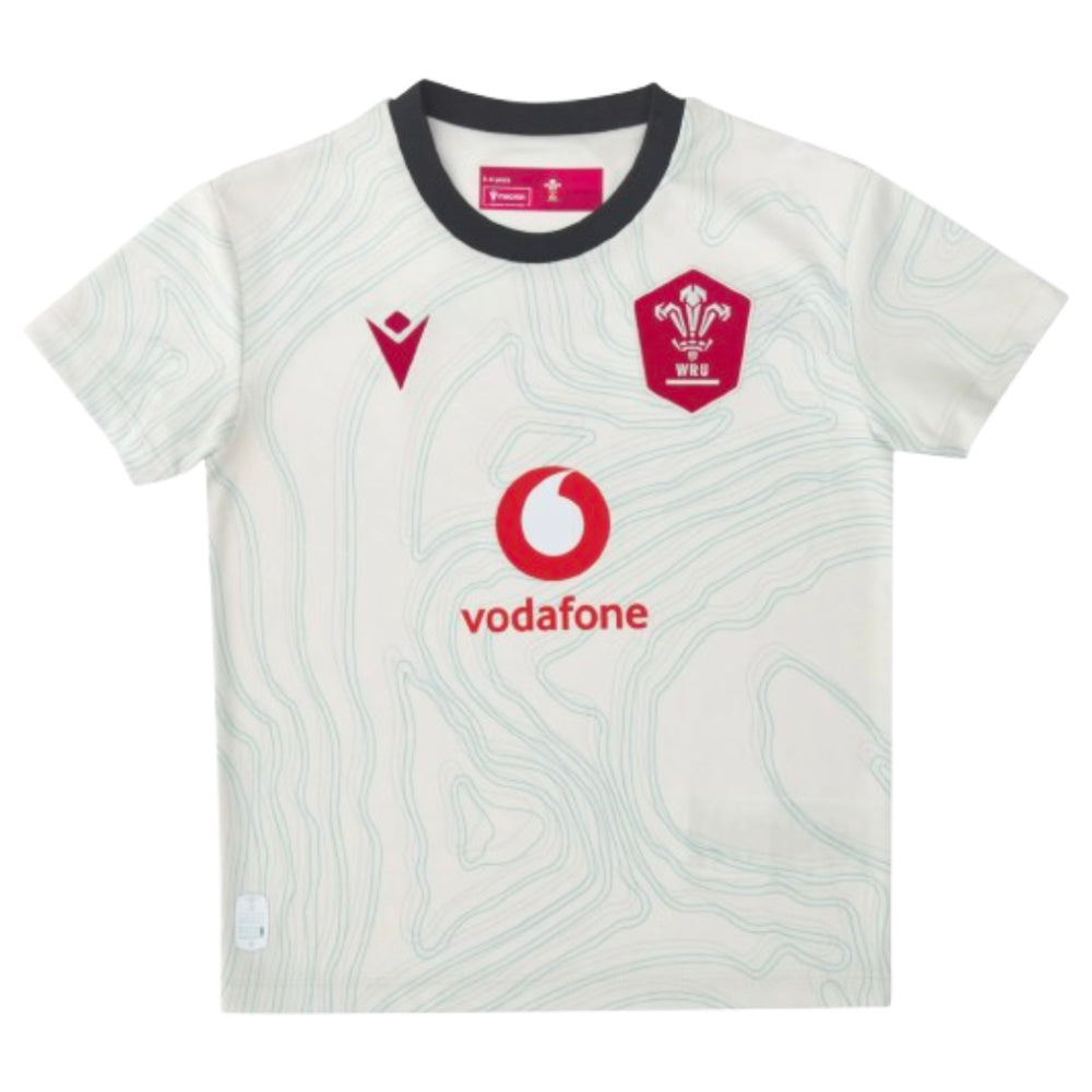 2025-2026 Wales WRU Away Mini Rugby Shirt Product - Football Shirts Macron