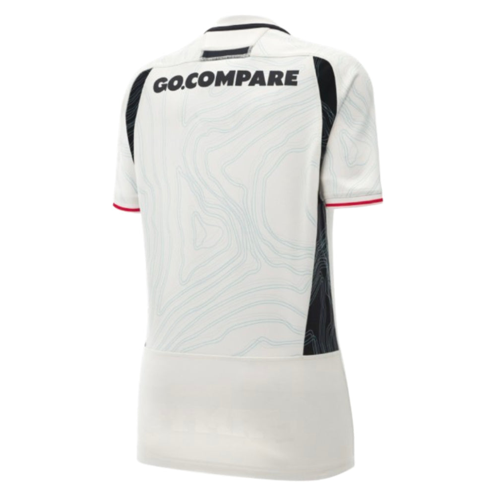 2025-2026 Wales WRU Away Rugby Shirt (Womens) Product - Football Shirts Macron
