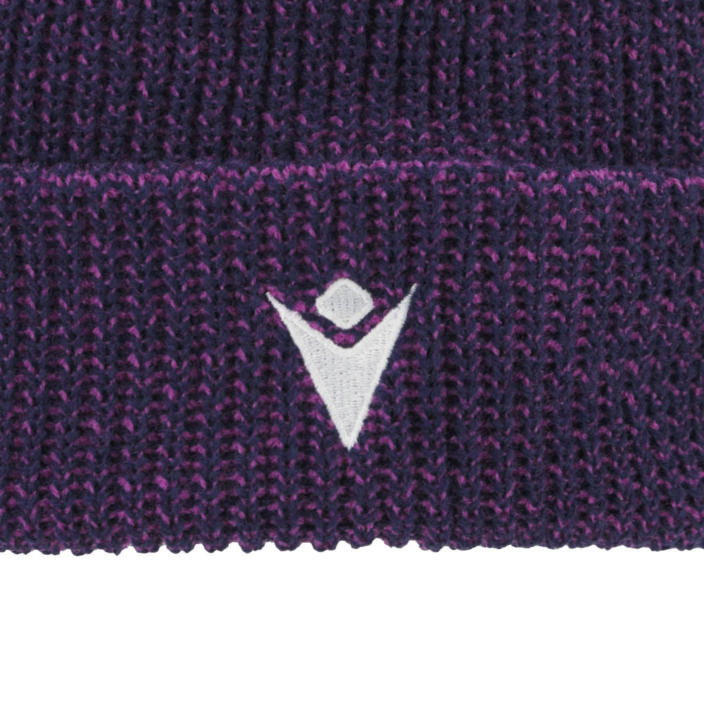 2025-2026 Scotland Rugby Beanie Waffle (Bicolour) Product - Headwear Macron