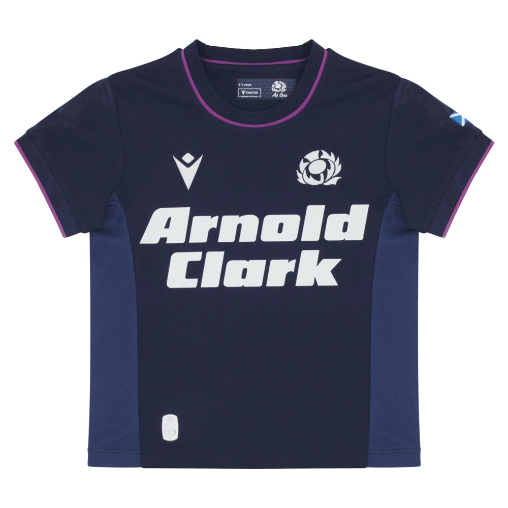 2025-2026 Scotland Rugby Home Box Mini Shirt Product - Football Shirts Macron
