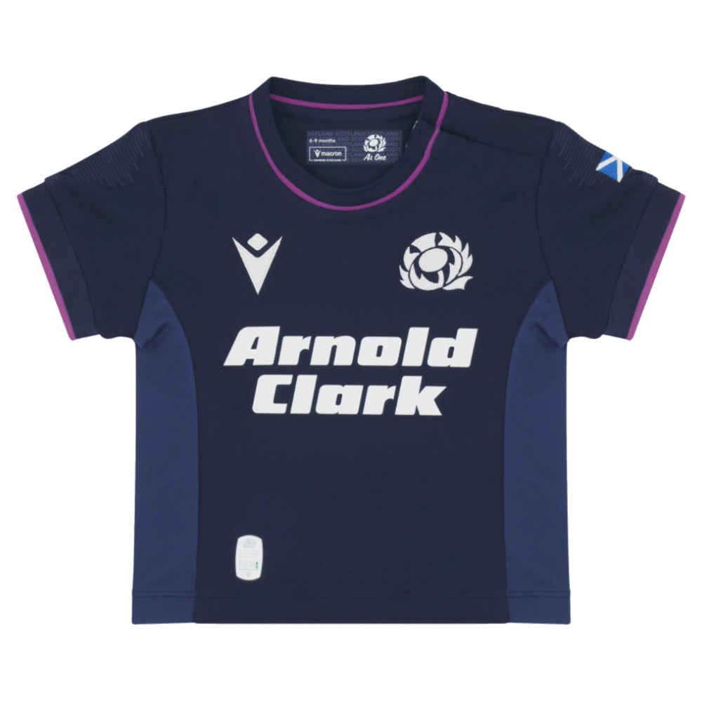 2025-2026 Scotland Rugby Home Baby Shirt Product - Football Shirts Macron