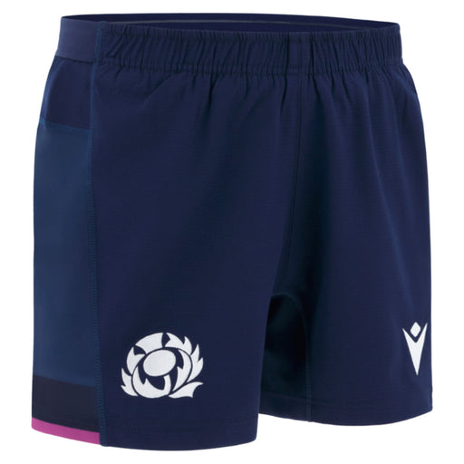 2025-2026 Scotland Rugby Home Shorts (Navy) Product - Shorts Macron