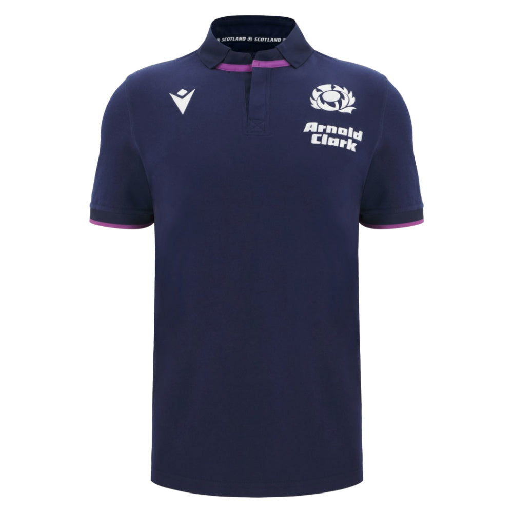 2025-2026 Scotland Rugby Cotton Home Shirt Product - Football Shirts Macron