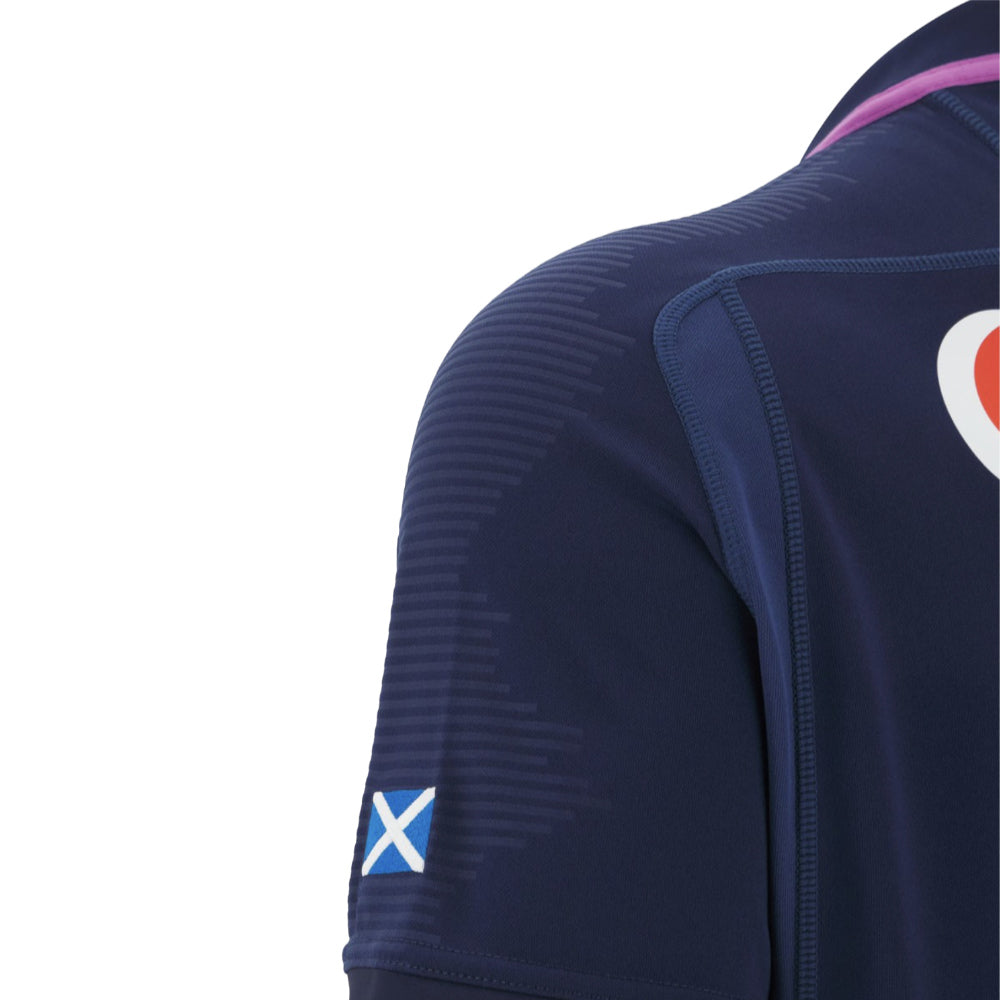 2025-2026 Scotland Rugby Poly Replica Shirt (Womens) Product - Football Shirts Macron