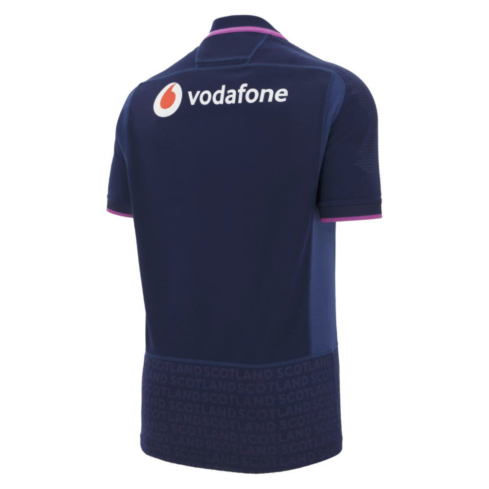 2025-2026 Scotland Rugby Home Replica Shirt Product - Football Shirts Macron