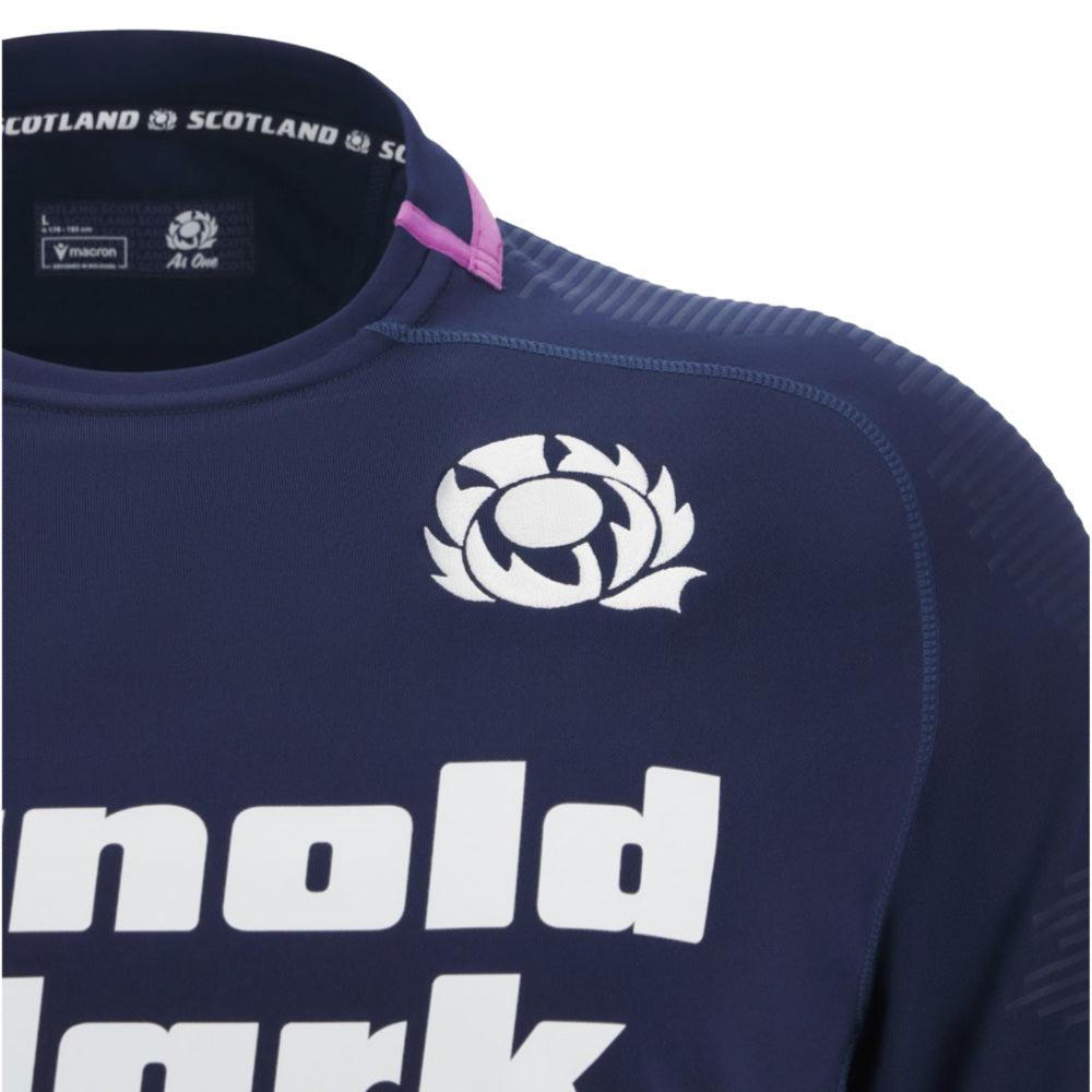 2025-2026 Scotland Rugby Home Replica Shirt Product - Football Shirts Macron