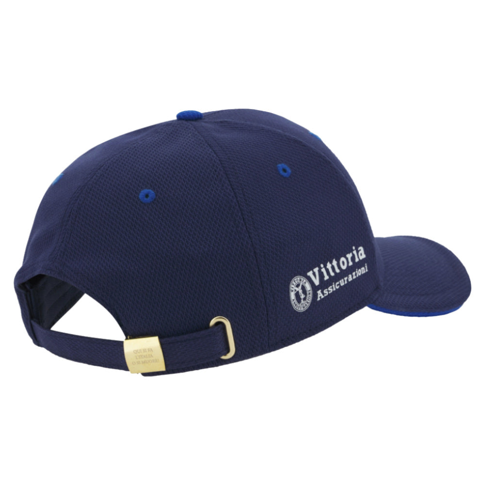 2025-2026 Italy FIR Rugby Cap (Navy) Product - Headwear Macron