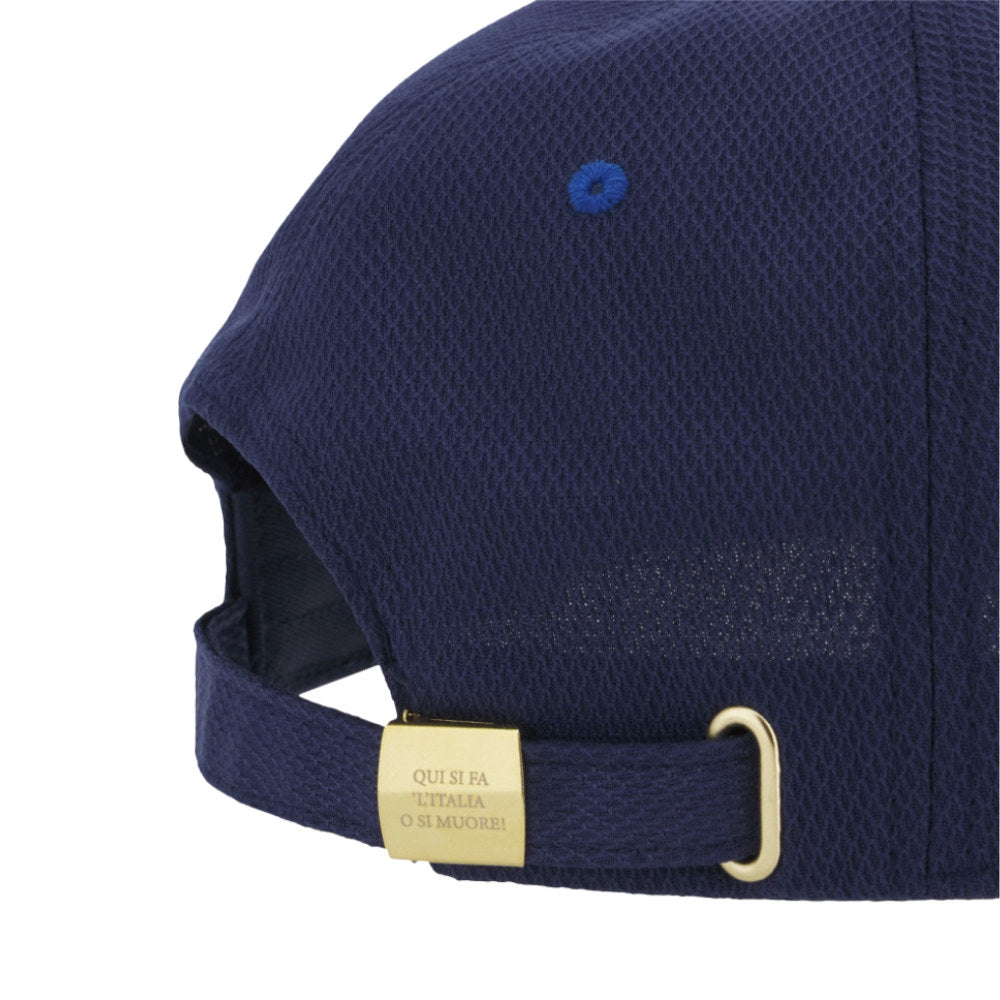 2025-2026 Italy FIR Rugby Cap (Navy) Product - Headwear Macron