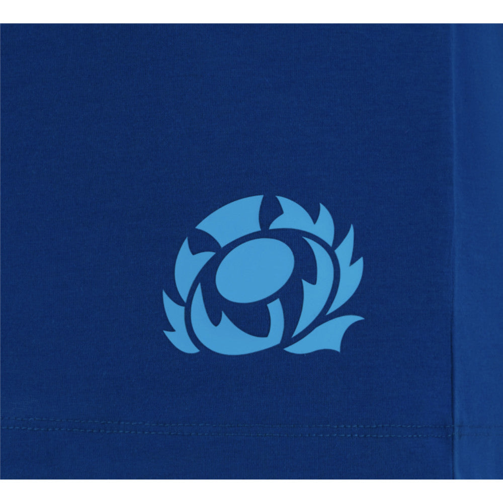 2025-2026 Scotland Leisure Rugby Shirt (Navy) Product - T-Shirt Macron