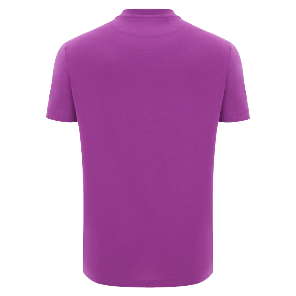 2025-2026 Scotland Leisure Rugby T-Shirt (Purple) (Your Name) Product - Hero Shirts Macron