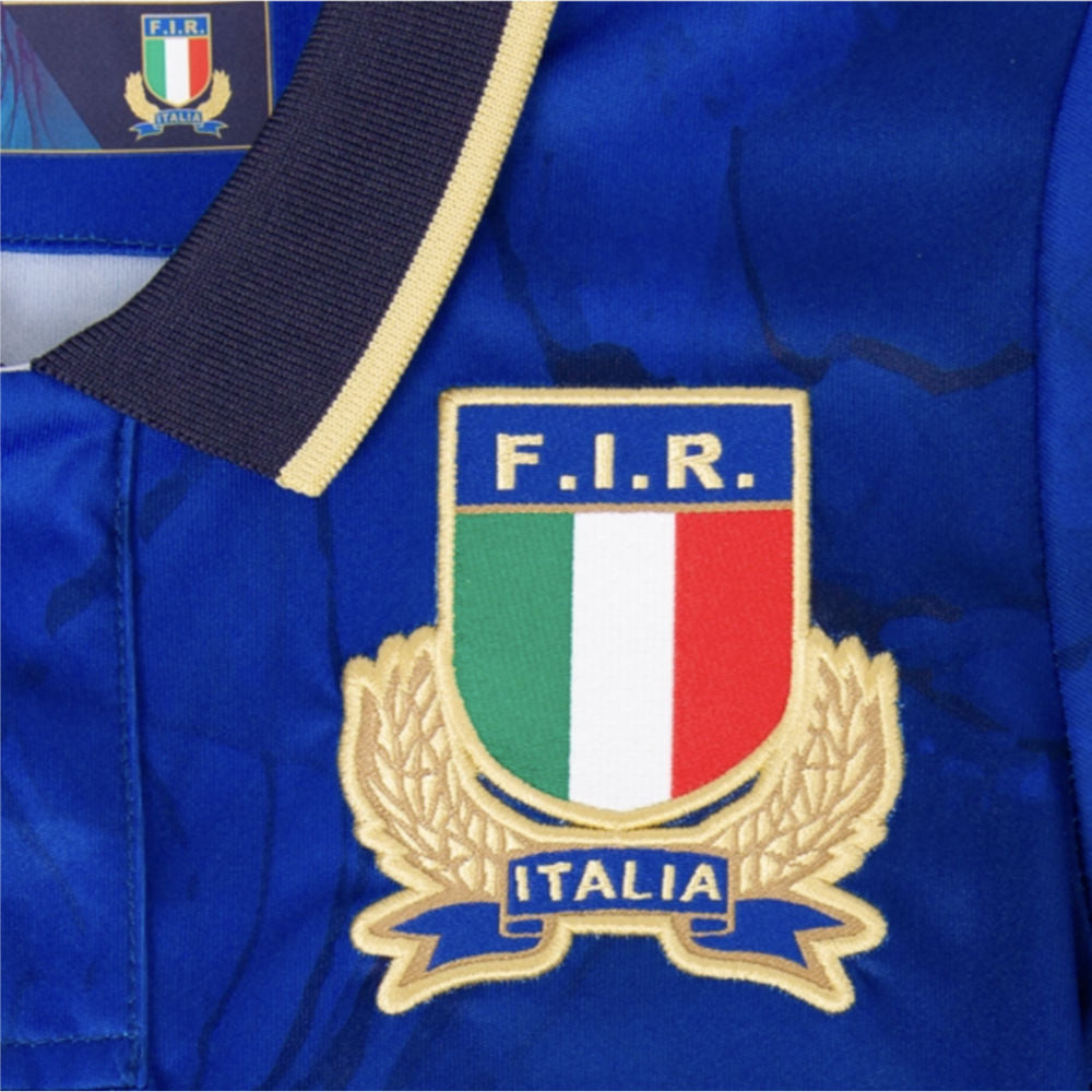 2025-2026 Italy Rugby FIR Home Mini Kit Product - Football Shirts Macron
