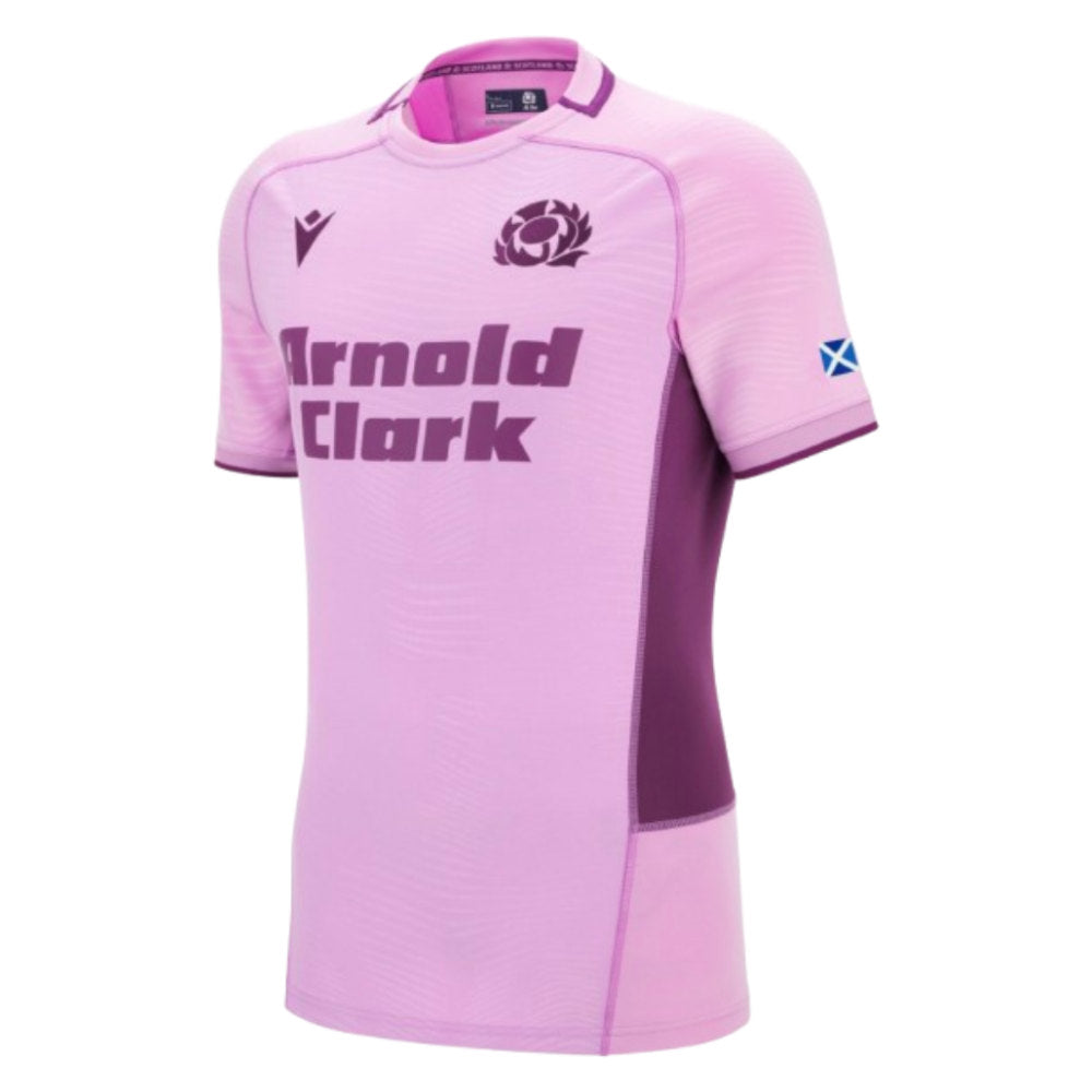2025-2026 Scotland Rugby Away Slim Fit Shirt Product - Football Shirts Macron