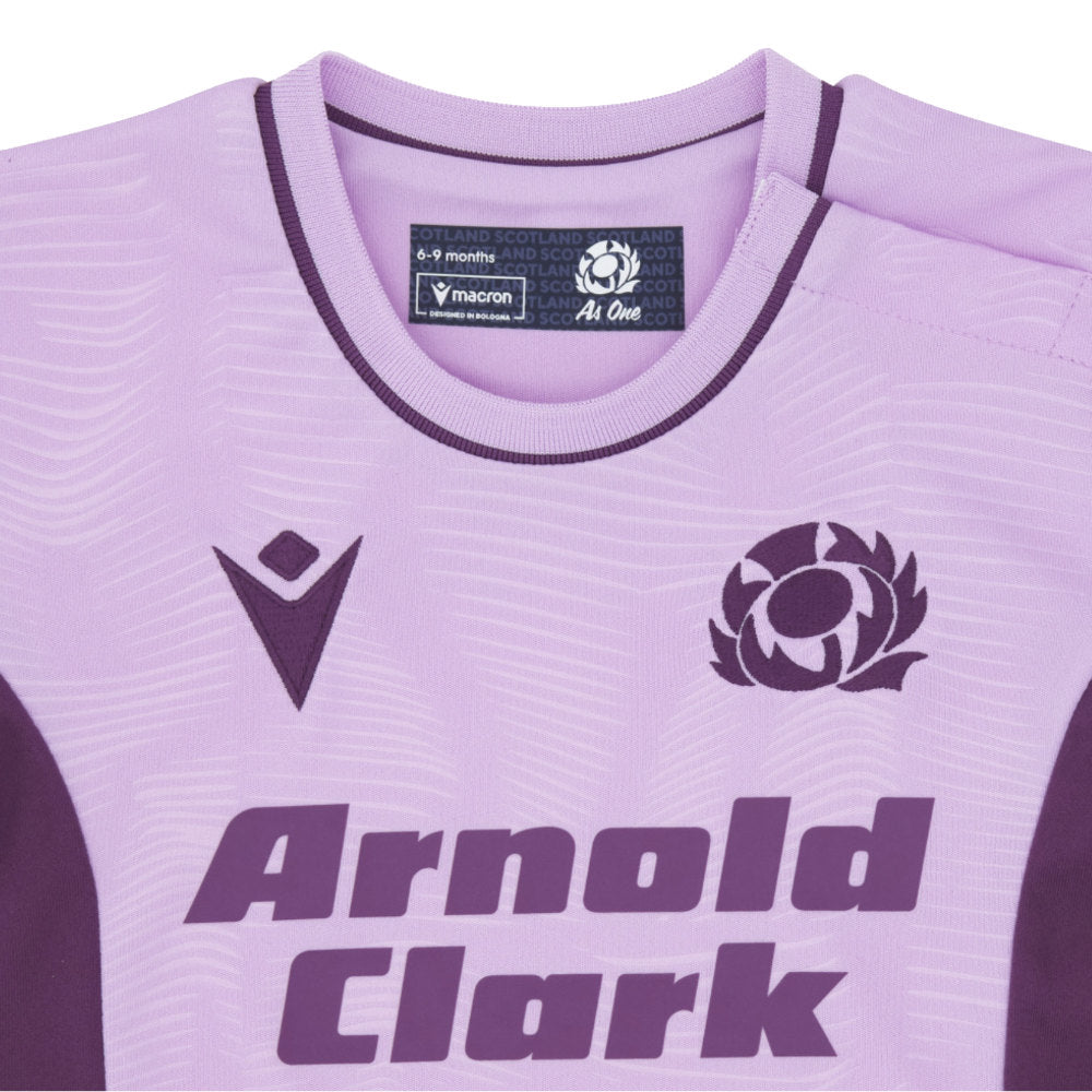 2025-2026 Scotland Rugby Away Baby Shirt Product - Football Shirts Macron