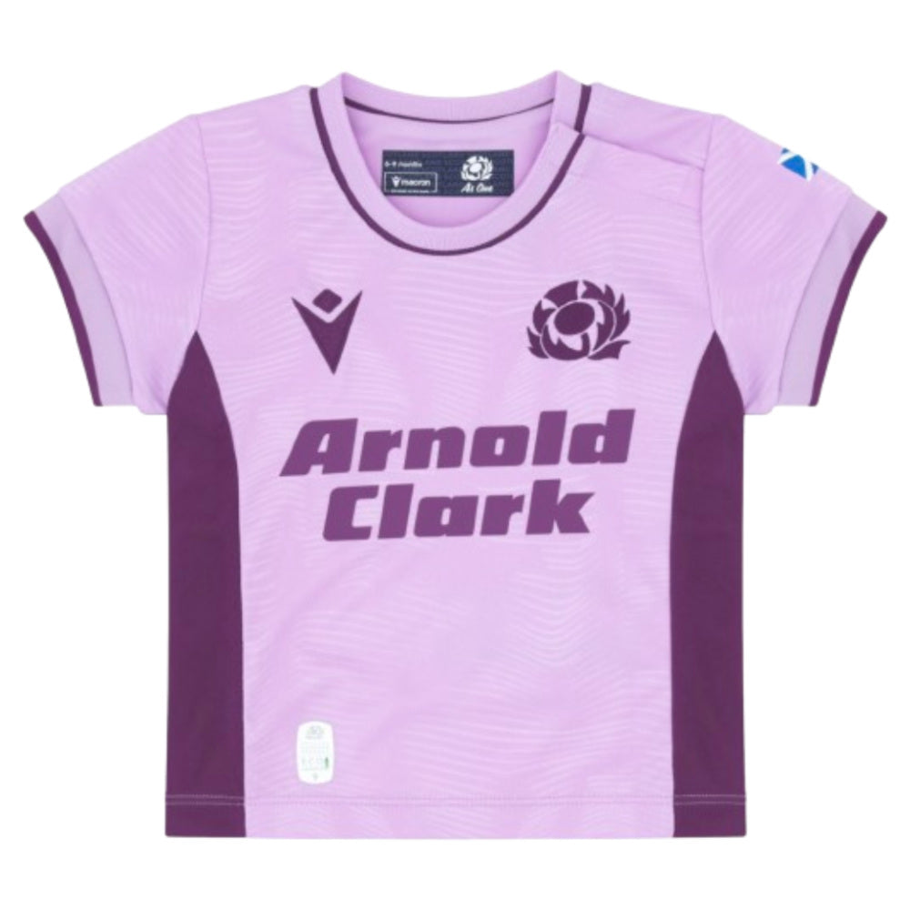 2025-2026 Scotland Rugby Away Baby Shirt Product - Football Shirts Macron