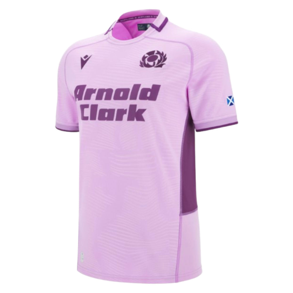 2025-2026 Scotland Rugby Away Shirt (Kids) (Your Name) Product - Hero Shirts Macron
