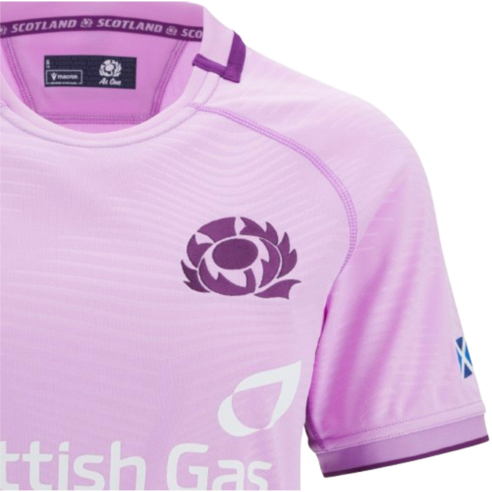 2025-2026 Scotland Rugby Away Poly Replica Shirt Product - Football Shirts Macron