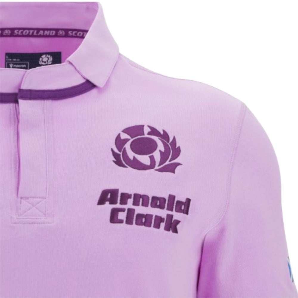 2025-2026 Scotland Rugby Cotton Away Shirt Product - Football Shirts Macron