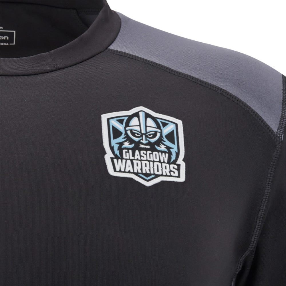 2025-2026 Glasgow Warriors Training Sweatshirt (Black) Product - Sweat Tops Macron