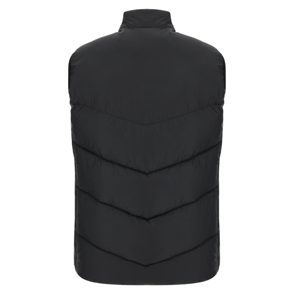 2025-2026 Glasgow Warriors Rugby Padded Gilet (Black) Product - Jackets Macron