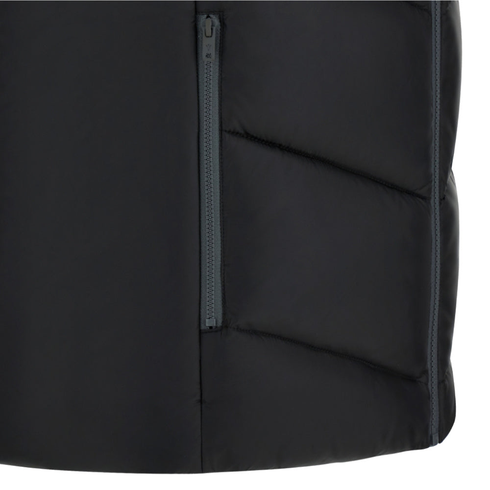 2025-2026 Glasgow Warriors Rugby Padded Gilet (Black) Product - Jackets Macron