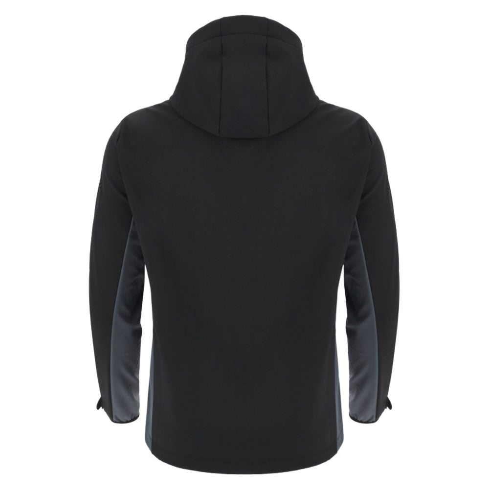 2025-2026 Glasgow Warriors Rugby Softshell (Black) Product - Jackets Macron