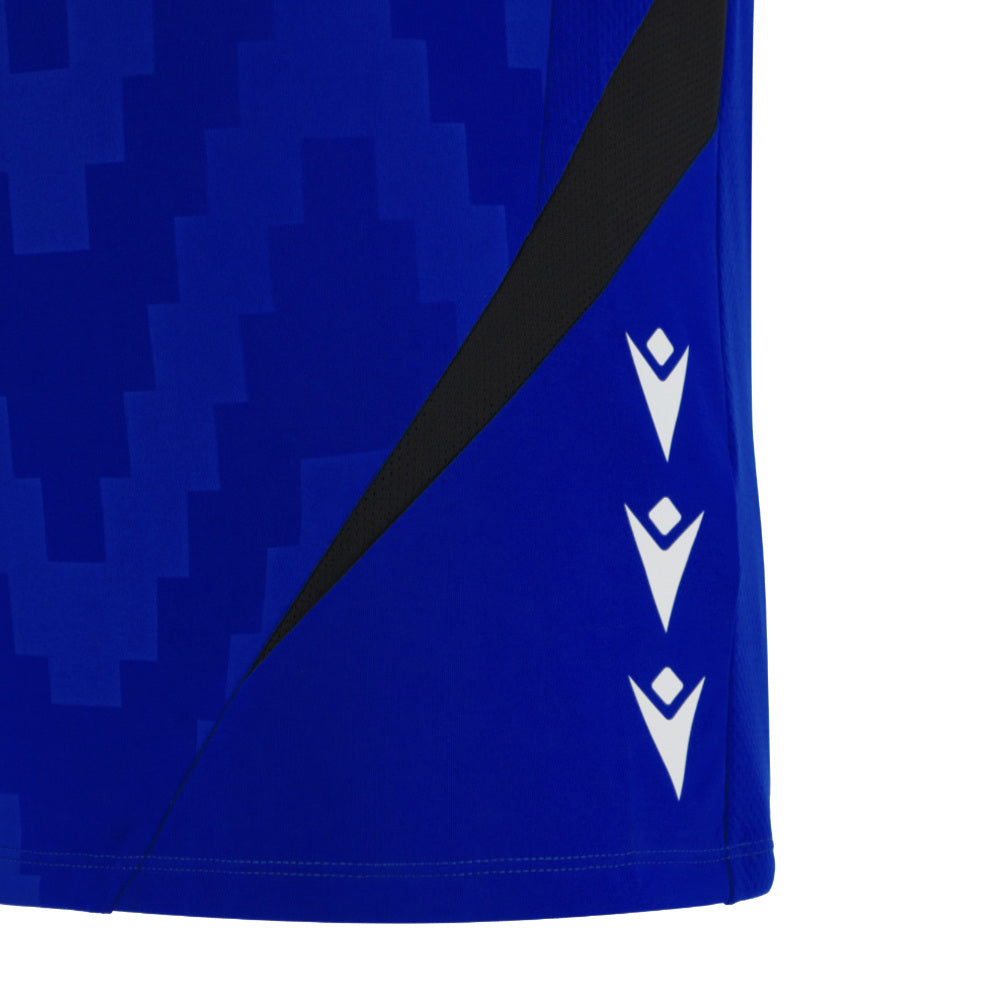 2025-2026 Glasgow Warriors Rugby Sleveless Shirt (Blue) Product - Sleeveless Macron