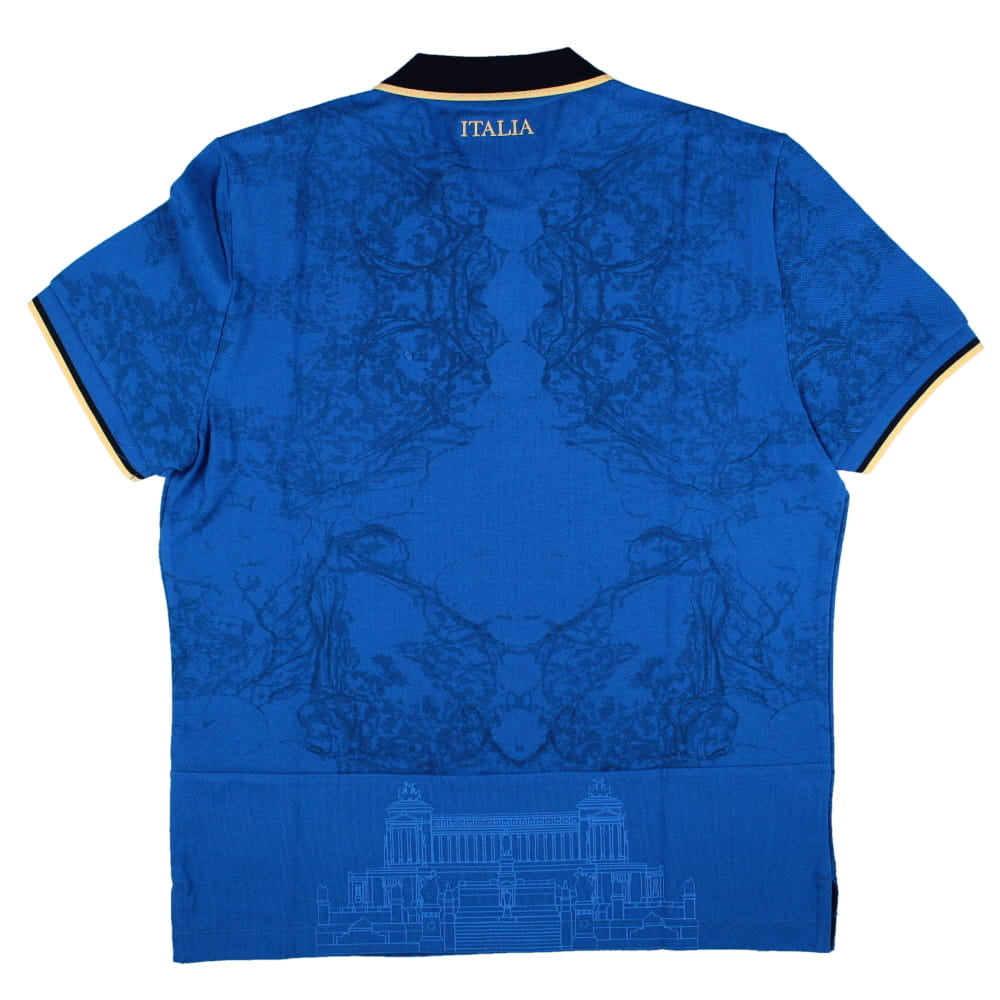 2025-2026 Italy FIR Home Cotton Rugby Shirt (Your Name) Product - Hero Shirts Macron