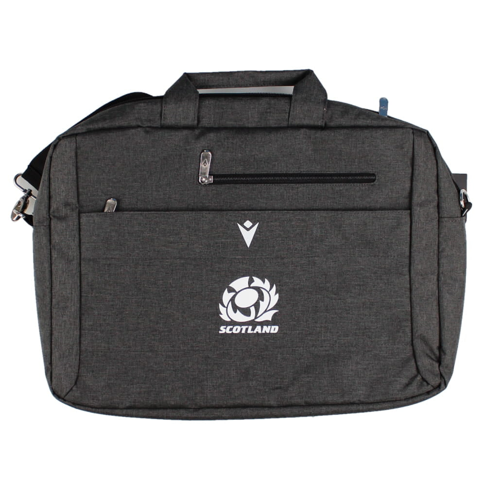 2025-2026 Scotland Rugby Computer Bag (Anthracite) Product - Bags Macron