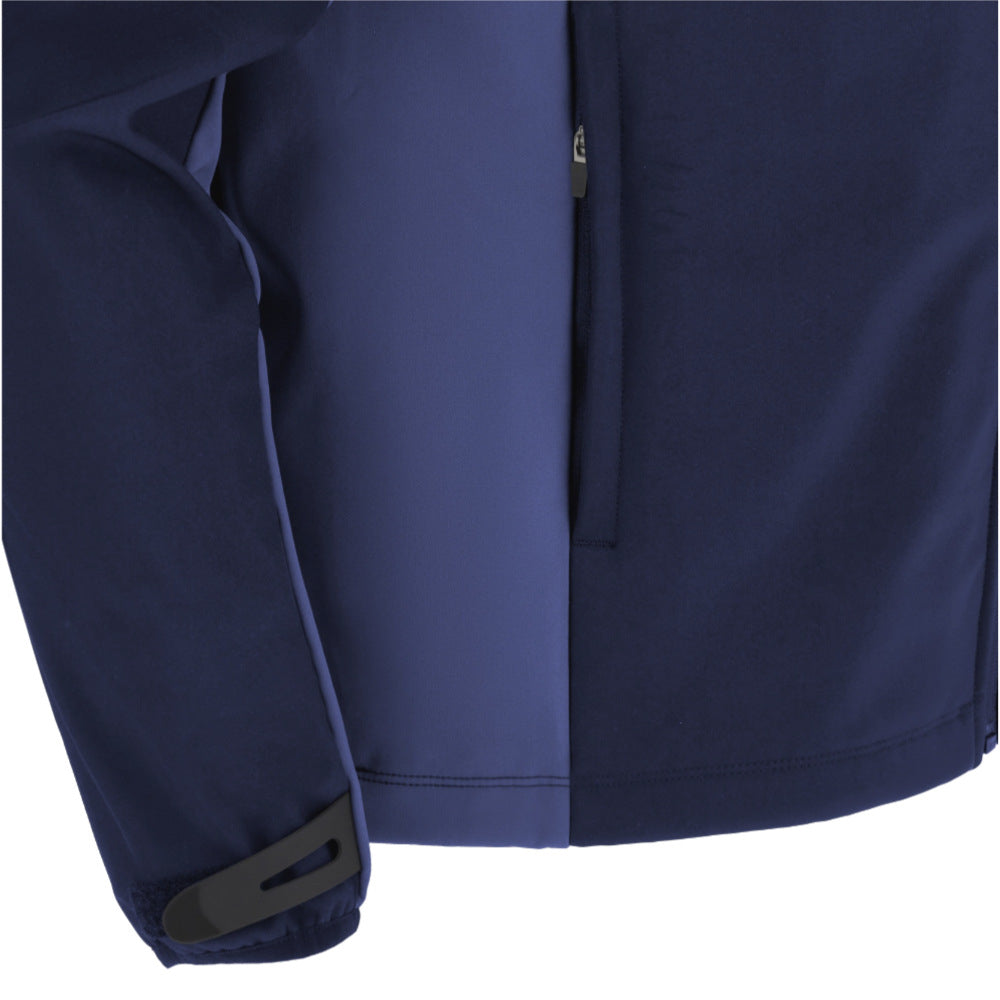2025-2026 Edinburgh Rugby Softshell Jacket (Navy) Product - Jackets Macron