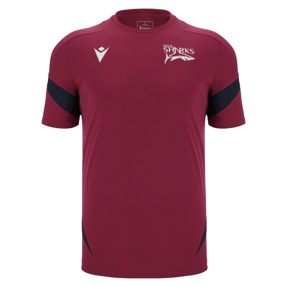 2025-2026 Sale Sharks Training Poly Shirt Product - Training Shirts Macron