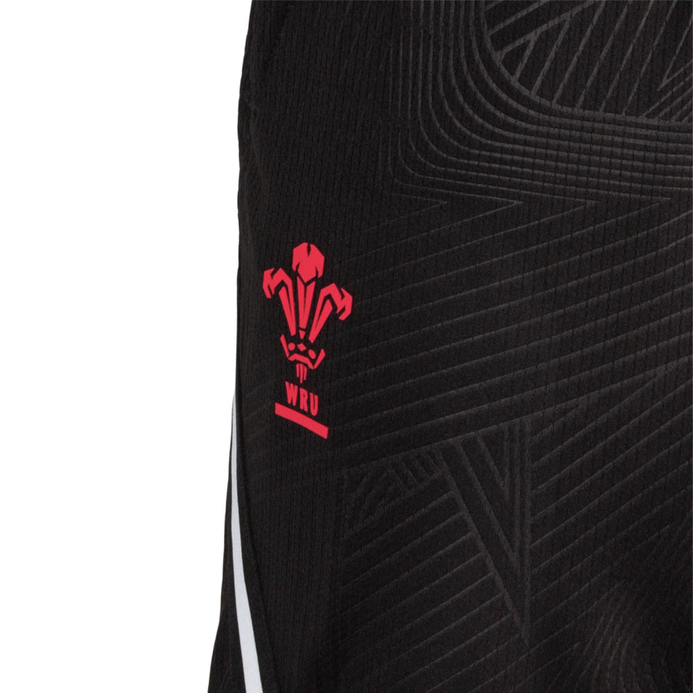 2025-2026 Wales WRU Basketball Shorts (Black) Product - Shorts Macron