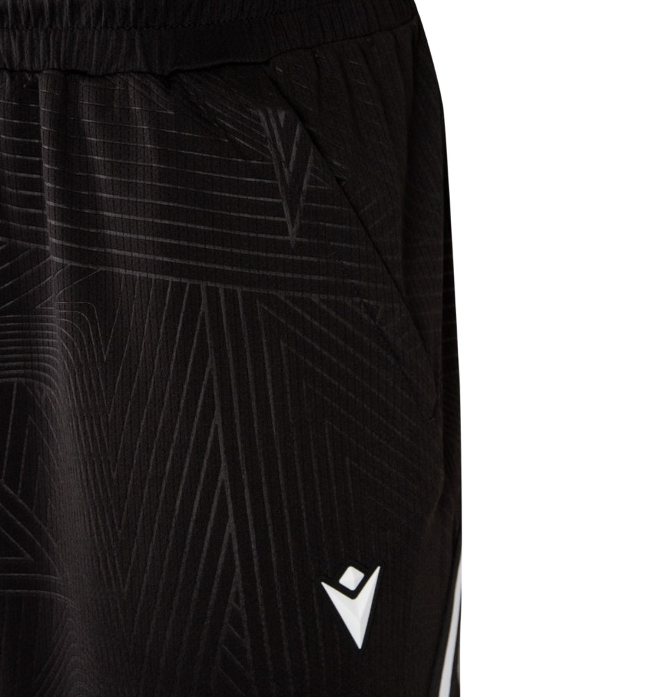 2025-2026 Wales WRU Basketball Shorts (Black) Product - Shorts Macron