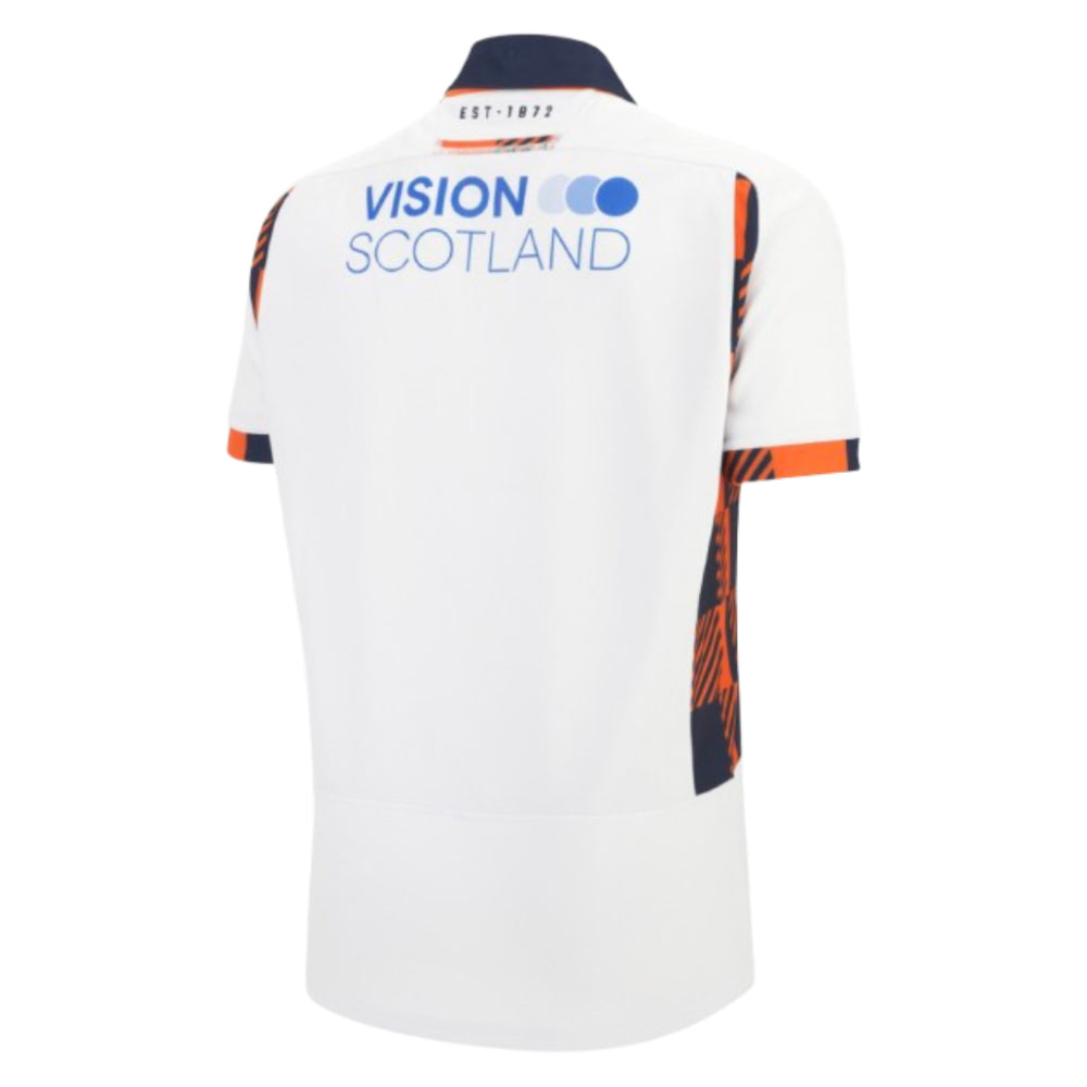 2025-2026 Edinburgh Rugby Away Replica Shirt (Your Name) Product - Hero Shirts Macron