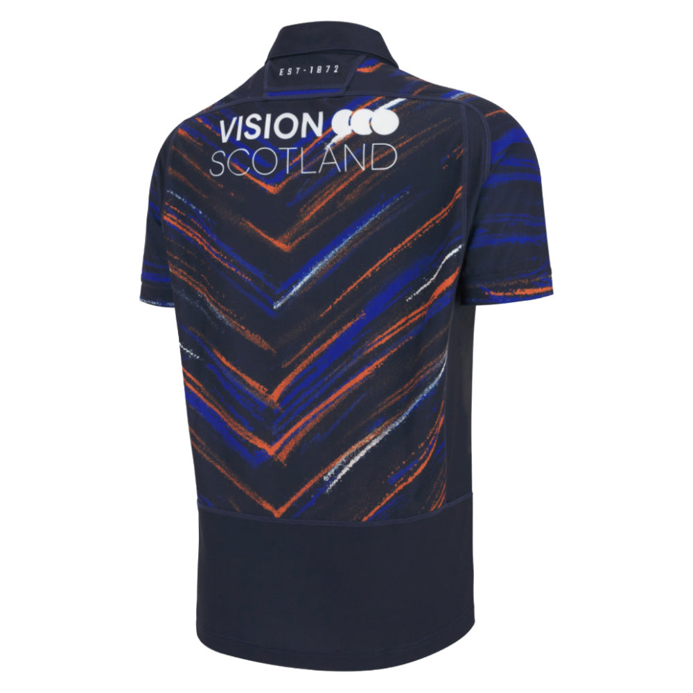 2025-2026 Edinburgh Rugby Home Replica Shirt Product - Football Shirts Macron