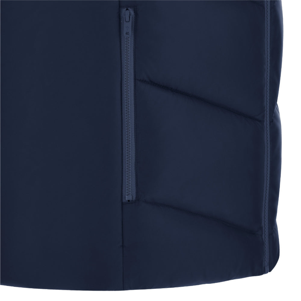 2025-2026 Sale Sharks Padded Gilet (Navy) Product - Jackets Macron