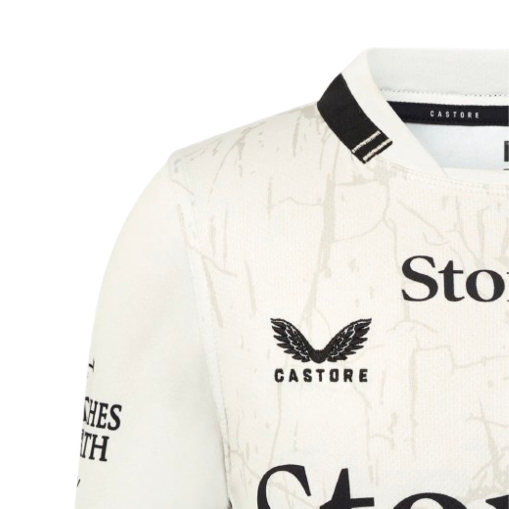 2025-2026 Saracens Away Rugby Shirt (Kids) Product - Football Shirts Castore