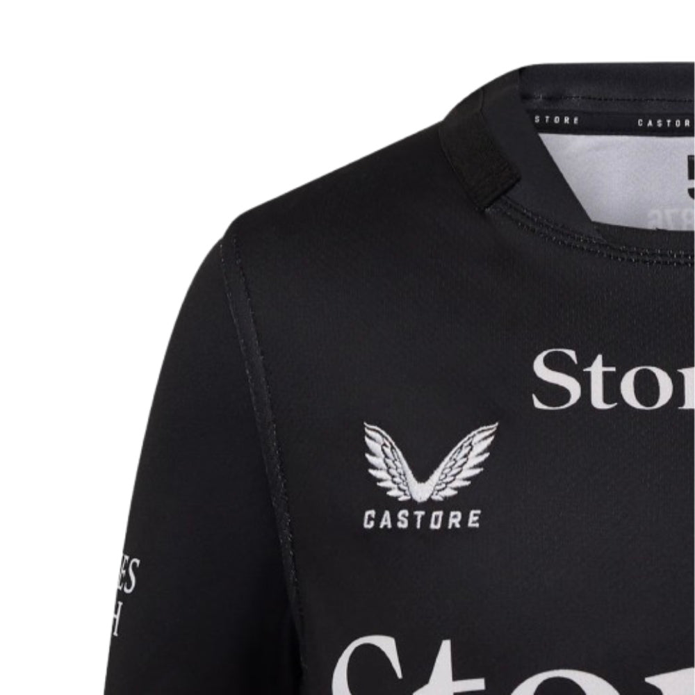 2025-2026 Saracens Home Rugby Shirt (Kids) Product - Football Shirts Castore