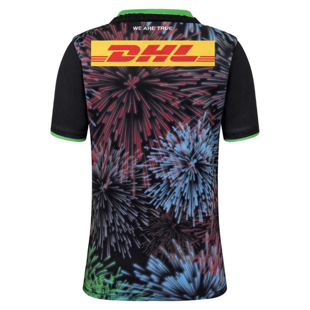 2025-2026 Harlequins Third Rugby Shirt (Kids) (Your Name) Product - Hero Shirts Castore