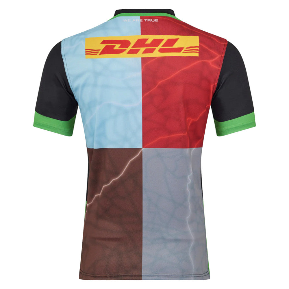 2025-2026 Harlequins Home Rugby Shirt (Your Name) Product - Hero Shirts Castore